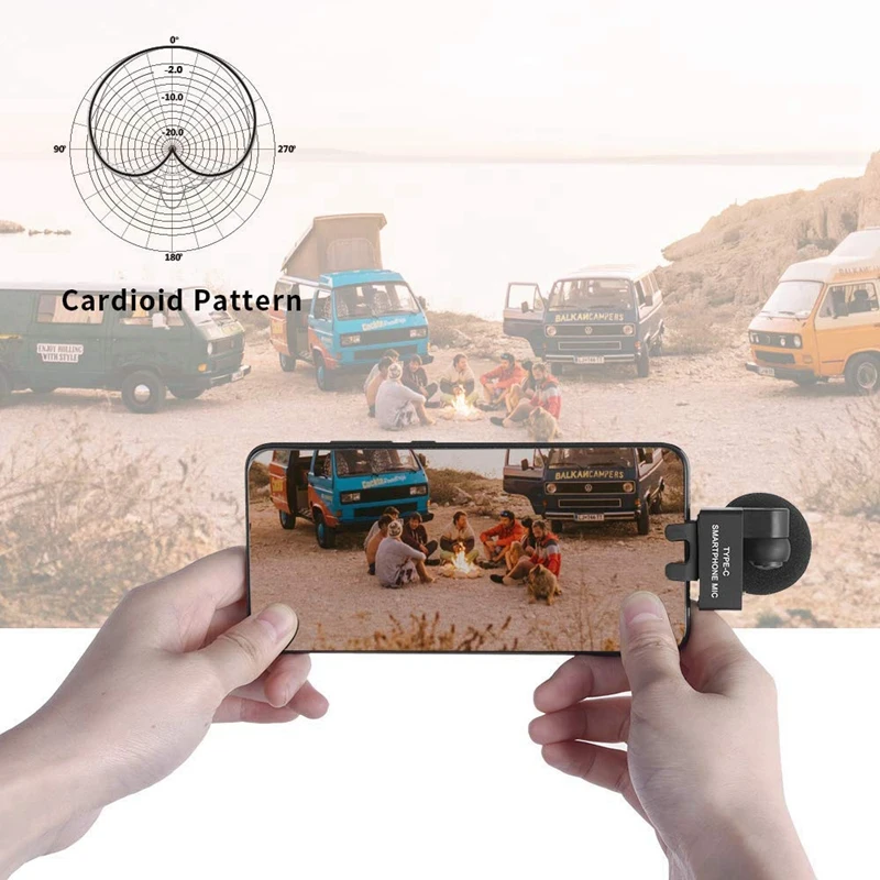 Comica CVM-VS09 TC Smartphone Microphone with Real