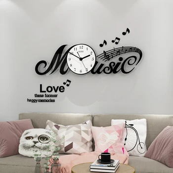 

Mute Personality Watches Wall Living Room Home Fashion Creative Arts Modern Minimalist Decor Clocks Wall Clock Modern Design