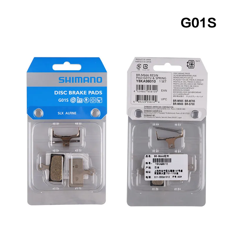 Тормозные колодки SHIMANO B01S G01S J02A J04C M315 M446 M785 M675 M7000 M8000 M9000 | Спорт и развлечения