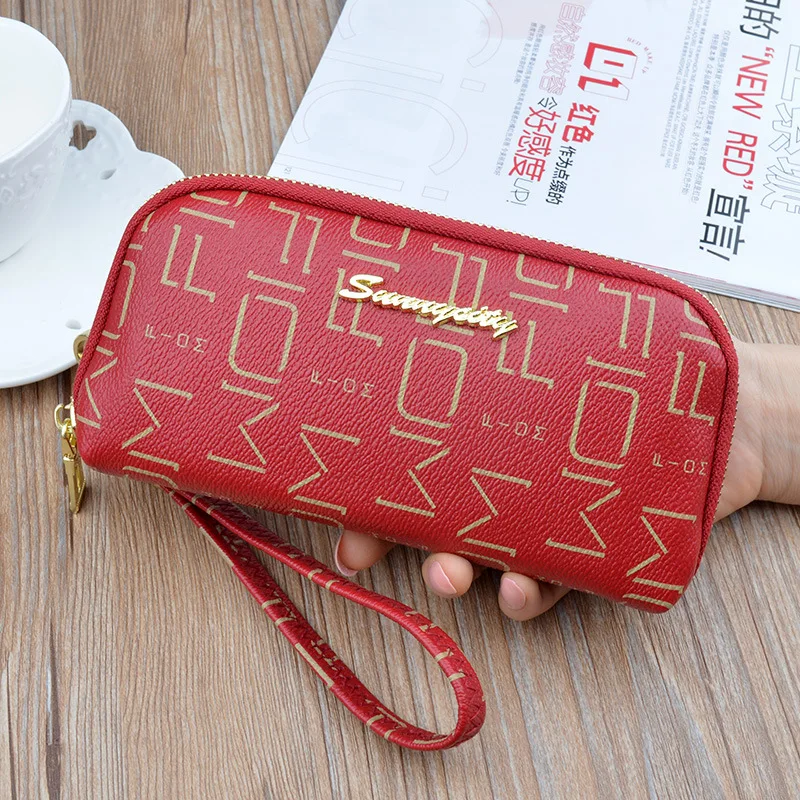 

Brand New Women Wallets PU Leather Purse Long Phone Wallet Coin Purse Card Holders Clutch
