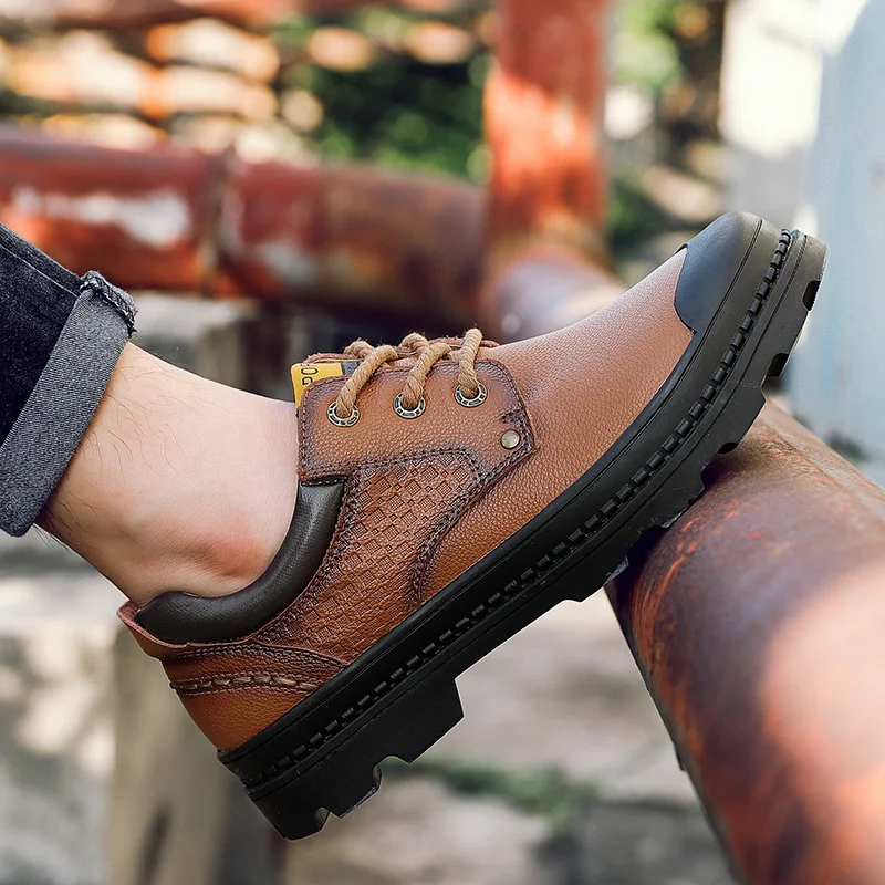 Business Luxury oxford Shoes Men Breathable Leather Formal Dress Office Party Wedding Men's tooling Flats | Обувь