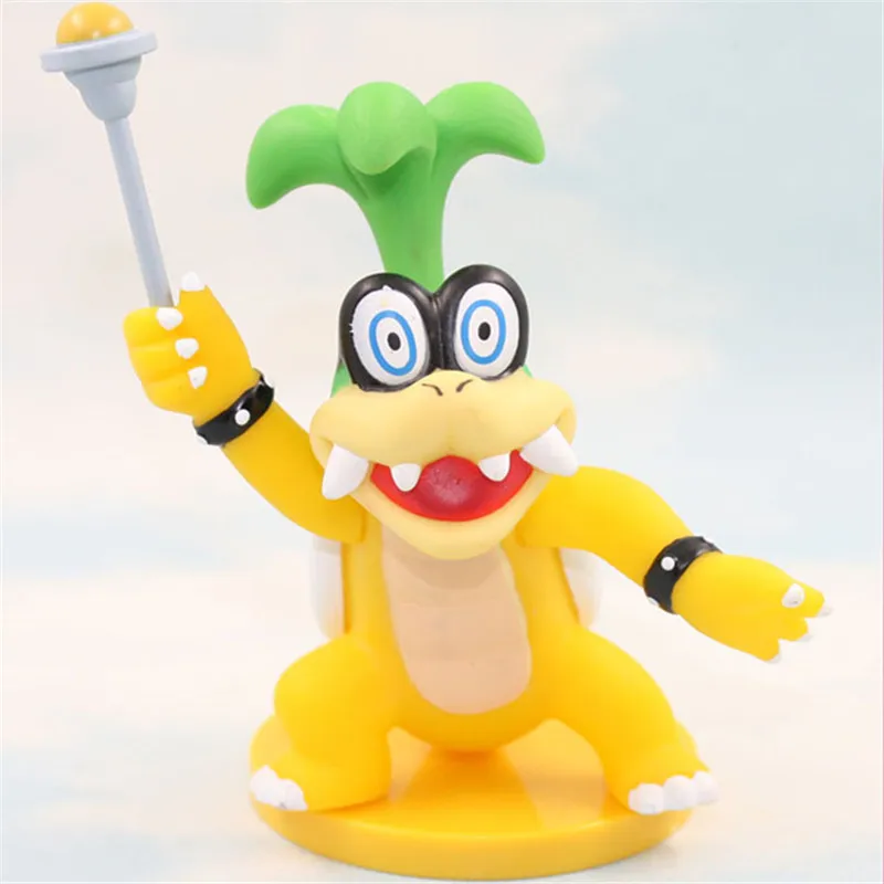 Редкая коллекция 10 см игры Mario Bros Koopaling Kids Iggy Ludwig Roy Wendy Lemmy Larry фигурка игрушка