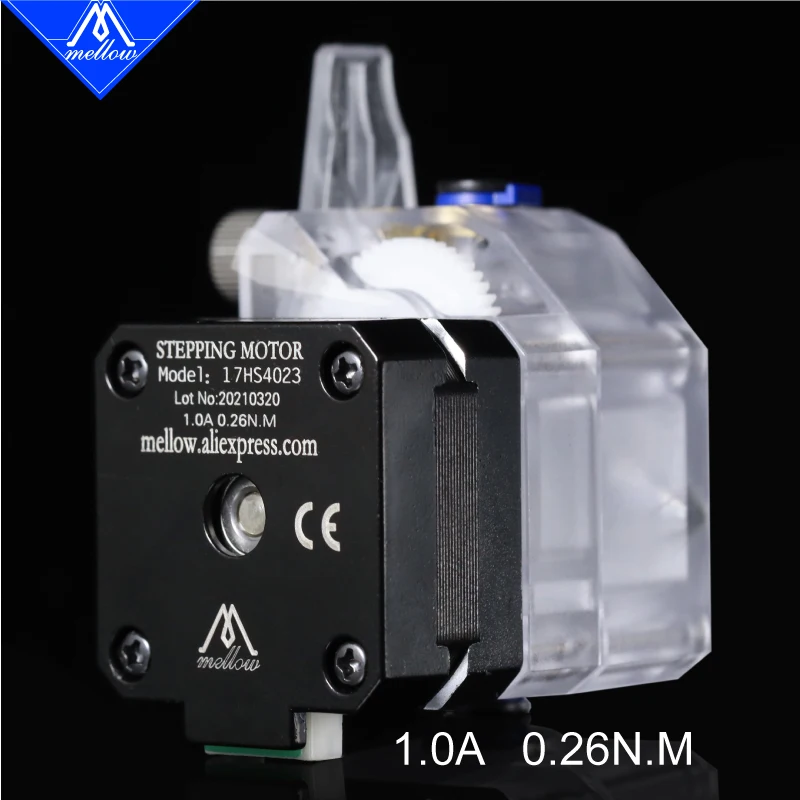 Mellow Bowden nf Cadeia à Base de Nitrogênio Rn-ddg Extrusora Dual Drive Gear para Impressora 3d Ender Blv Mgn Cube Flyingbear Ghost 5 - Imagem 5