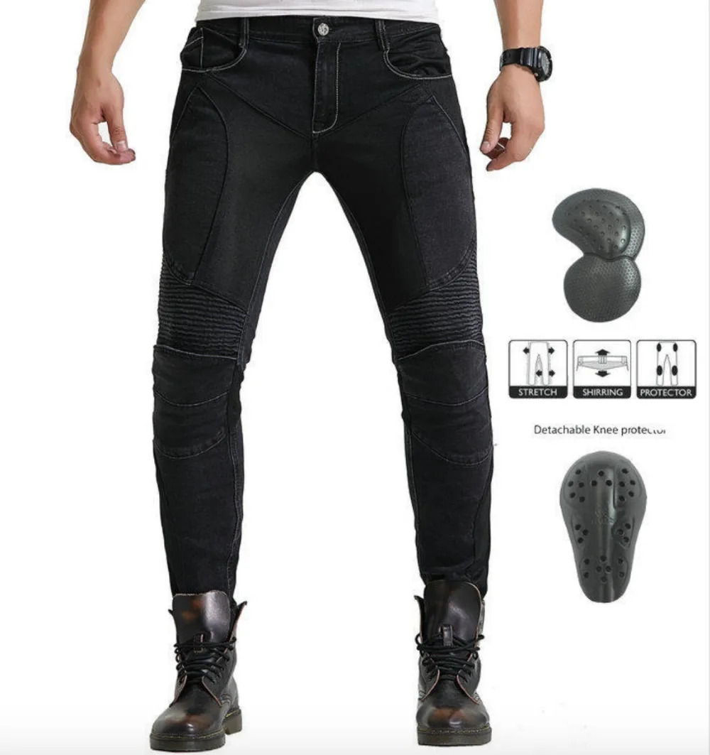 LOONG BIKER Bike Mesh pants blk 1