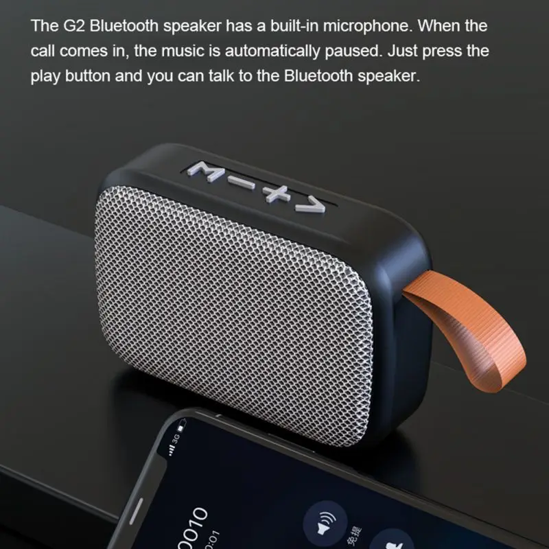Портативный Открытый Встроенный микрофон беспроводной Bluetooth динамик сабвуфер Поддержка TF карты мобильного телефона