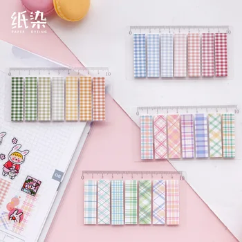 

Colorful Design Slim Index Stickers Set DIY Marker N Times Sticker Note Pad 110*55mm 8 Packs Mixed Total 1120PCS