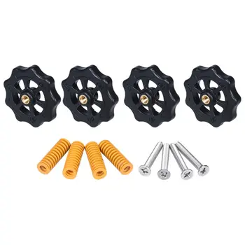 

Upgraded Big Hand Twist Auto Leveling Nut+Spring+Screw For Ender 3 CR-10 CR-10S
