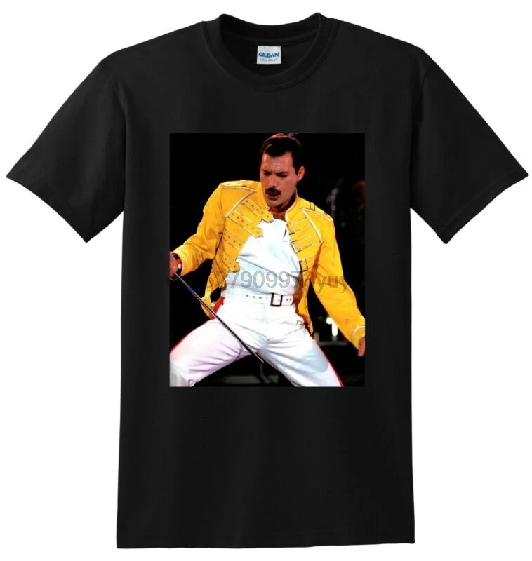 

Freddie Mercury tshirtBritish singer free delivery