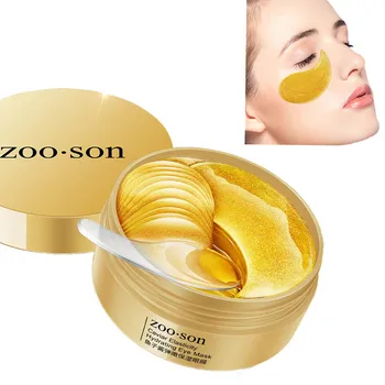 

Gold Caviar Eye Mask Natural Moisturizing Gel Eye patches Remove Dark Circles Anti Age Bag Eye Wrinkle 60 Piece Skin Care