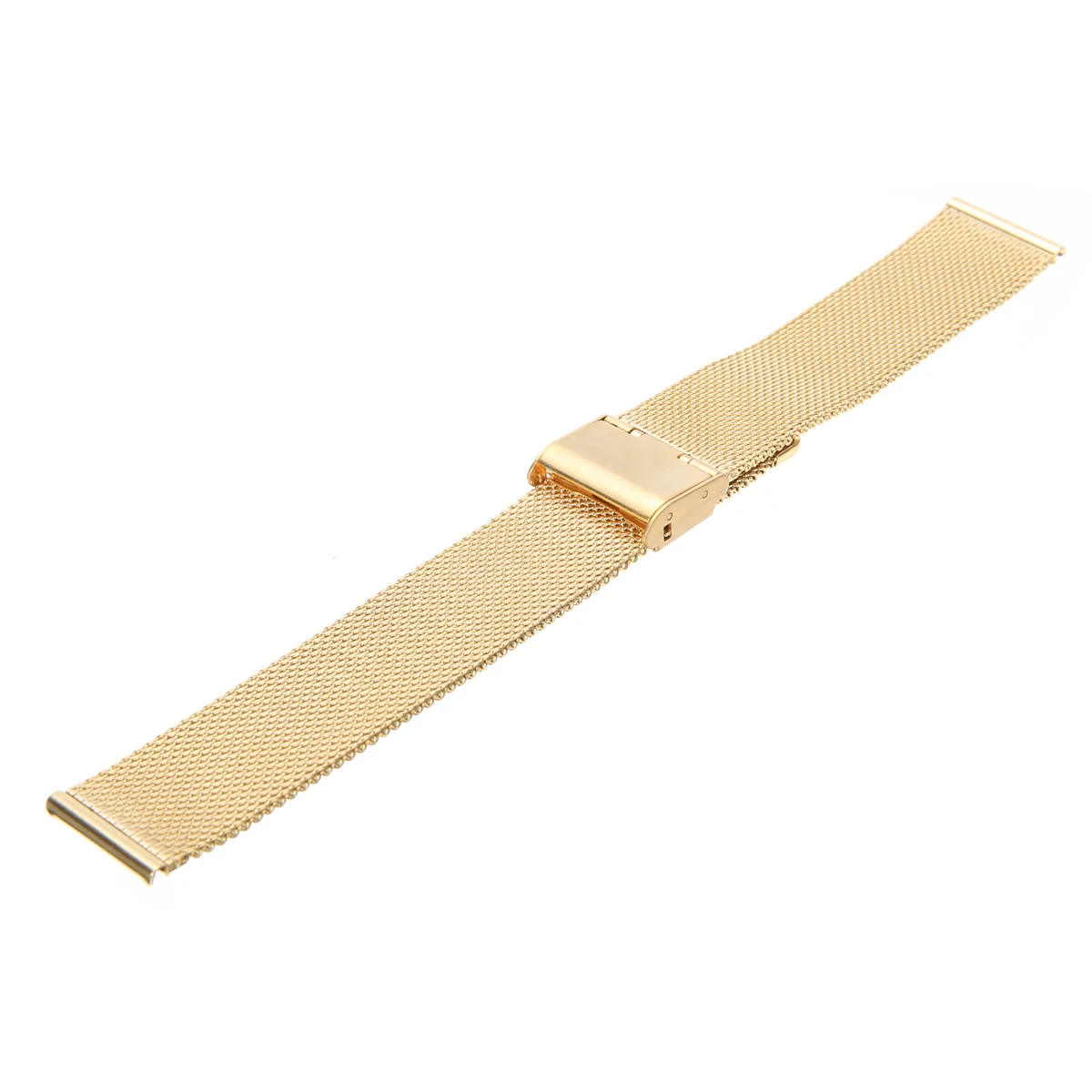 12mm/14mm/16mm/18mm/20mm/22mm/24mm Stainless Steel Watch Strap Straight End Bracelet Mesh Buckle Watch Band 4 Colors Shellhard