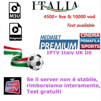 

Italy iptv Subscription M3U XTREAM CODE SMART IPTV France UK Germany USA Arabia Spain Portugal Greece Stan Russia Israel Poland