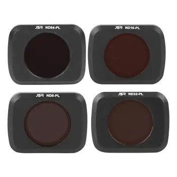 

Junestar Optical Glass Lightweight ND8-PL ND16-PL ND32-PL ND64-PL Lens Filter Kit Accessory for DJI Mavic Air2