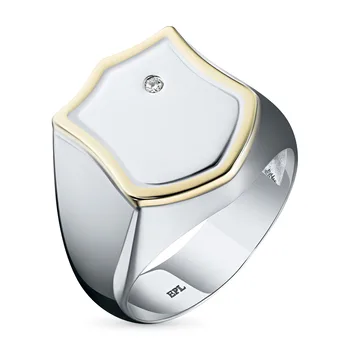 

A ring of silver and diamond e0601kts09198480
