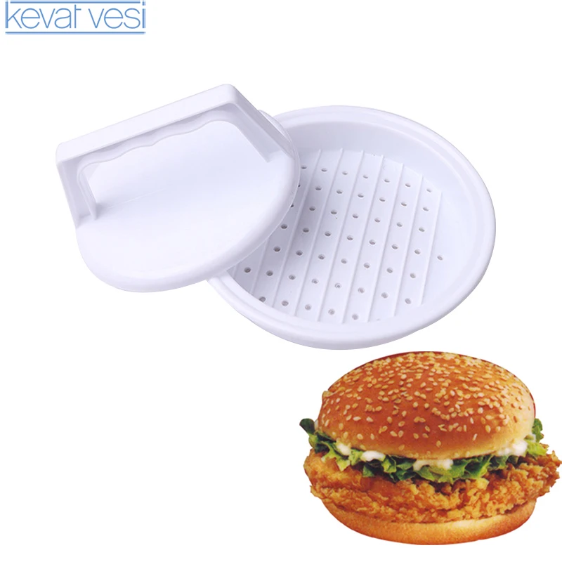 

1 Set Round Shape Hamburger PressMeat Beef Grill Burger Press Patty Molds Kitchen Patty Burger Maker Mold Kitchen Tool