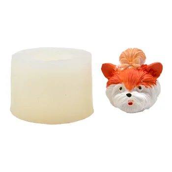 

DIY Bakery New Style Mars Dogs Modeling Fondant Cake Decoration Mode Fragrance Gypsum Fragrant Stone Silicone Mould