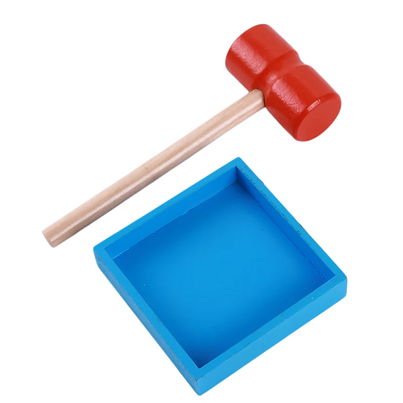 Baby Wooden Toys Hammer Wood Toy Early Learning Educational Toys For Children Musical Toys Instrument Gift Sound Maker