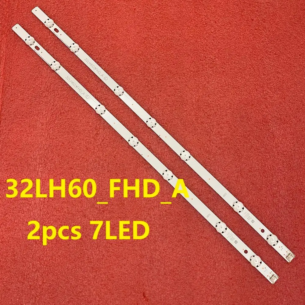 2 шт./компл. светодиодный черный свет полосы для LG 32LH604V 32LH530V 32LH6047 32LH60_FHD_A S L innotek
