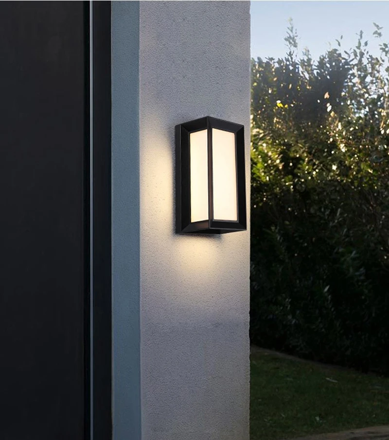 Outdoor Impermeável LED Lâmpada de parede, Varanda
