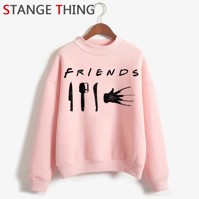 New Friends Tv Show Harajuku Funny Cartoon Hoodies Women Best Friends Ullzang 90s Fashion Sweatshirts Warm Graphic Hoody Female - Цвет: H3582