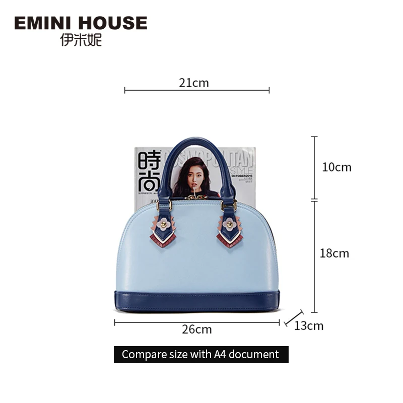 Сумка ракушка EMINI HOUSE в индийском стиле роскошные дизайнерские дамские сумочки из