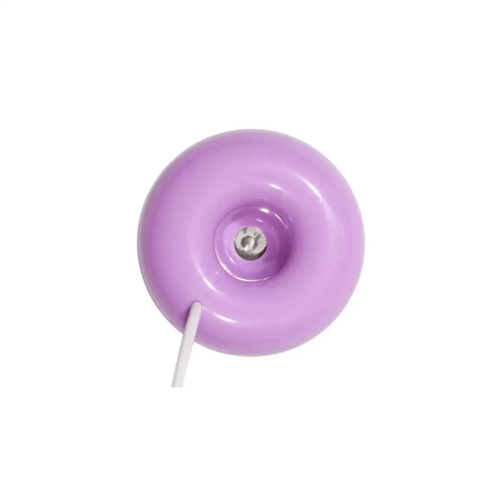 Mini Portable Donuts Negative Ion Humidifier USB Air Humidifier Purifier Aroma Diffuser Steam For Home - Цвет: Розовый
