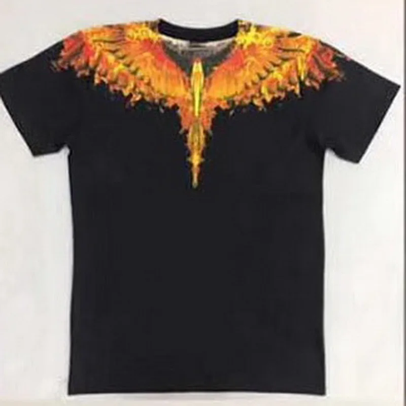VIVAMB MB BURLON футболка Wings Футболка 102401 хлопок NON-ELASTIC больше размера XXS-L