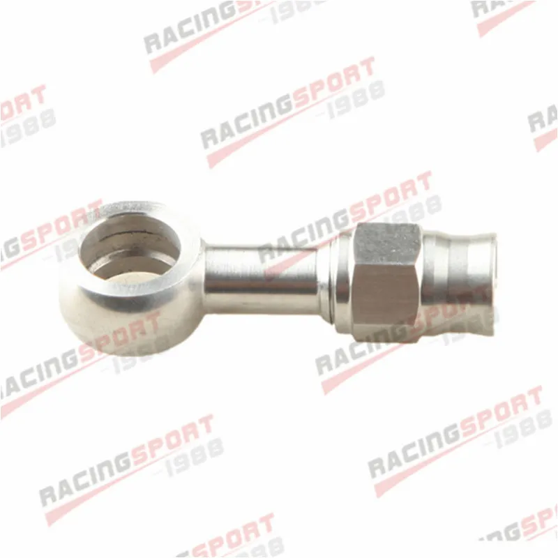 

Stainless Steel 10.2mm 3/8" Eye Banjo To AN-3 AN3 3AN Hose End Brake Fittings
