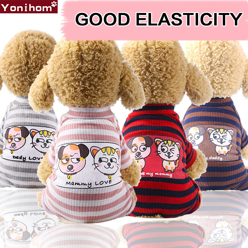 

Cute Small Pet Pajamas For Dogs Costume Dog Jumpsuit Cat Clothes Dog Coat For Dogs Clothing yorkie Chihuahua Clothes Winter Warm