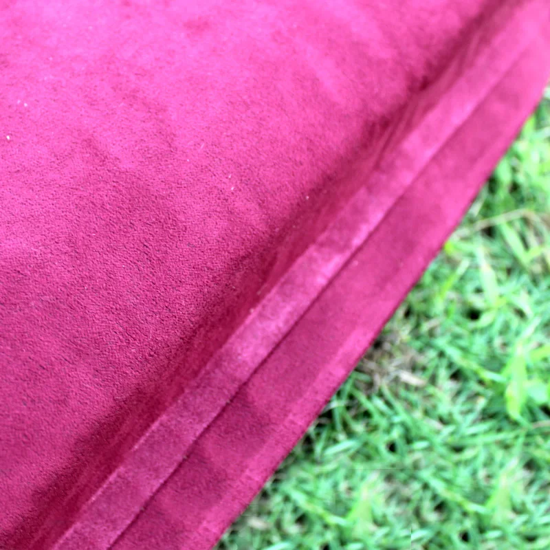 CS036-8 Suede 8cm Thick Inflatable Cushion Camping Lunch Cushion 199 * 66 * 8cm Automatic Outdoor Tent Inflatable Mattress