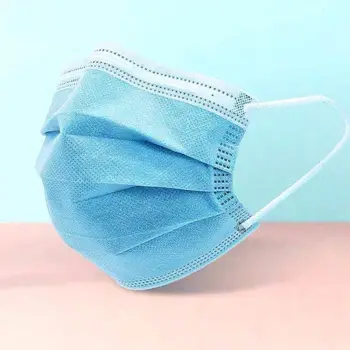 

Face Mask Unisex Mask Anti-dust Disposable 3 Layers Face Mask Dustproof Breathable Mouth Masks 50pcs