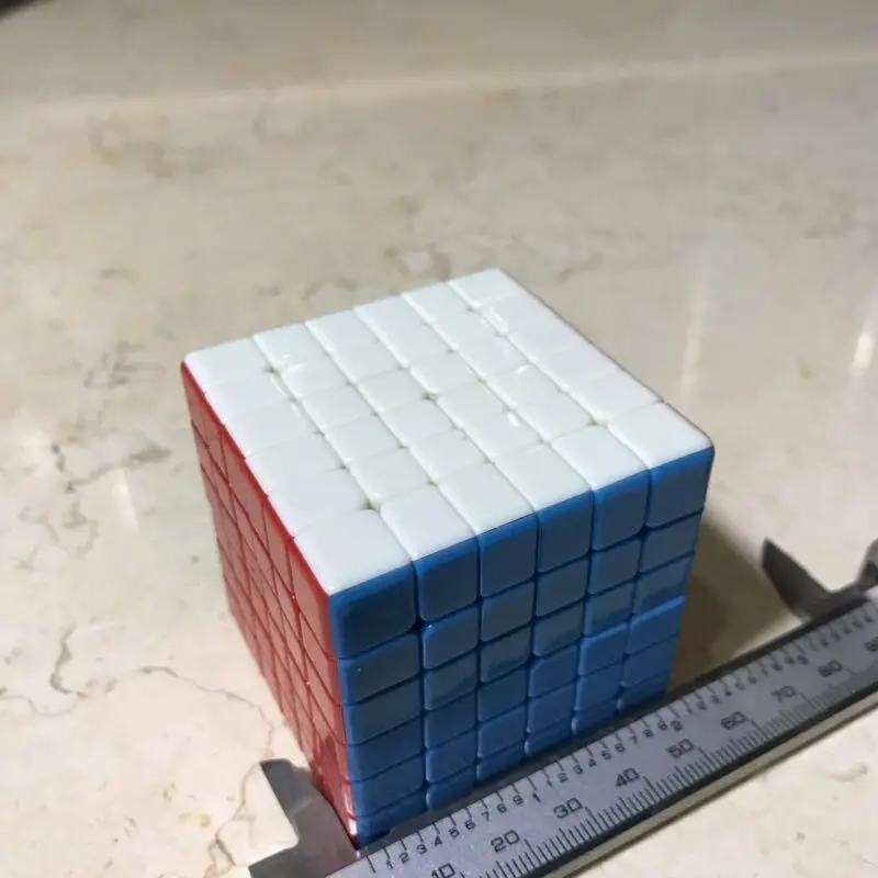 1 шт. FangShi Lin 6x6 магический куб 5,5 см маленький Stickerless скоростной куб ультра-Гладкий Профессиональный Cubo Magico Stickerless