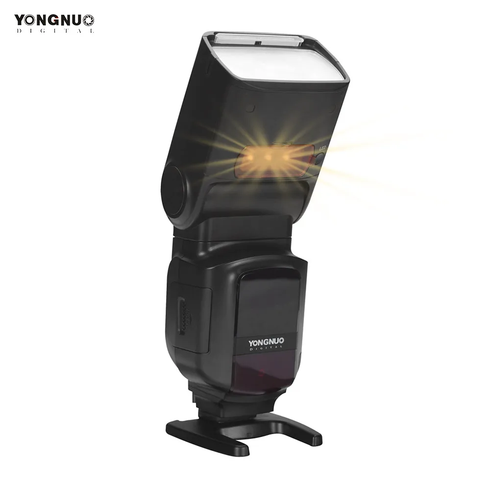 YONGNUO YN968N II Беспроводная ttl вспышка Speedlite 1/8000s HSS Встроенный светодиодный светильник для Nikon DSLR камера совместима с YN622N YN560