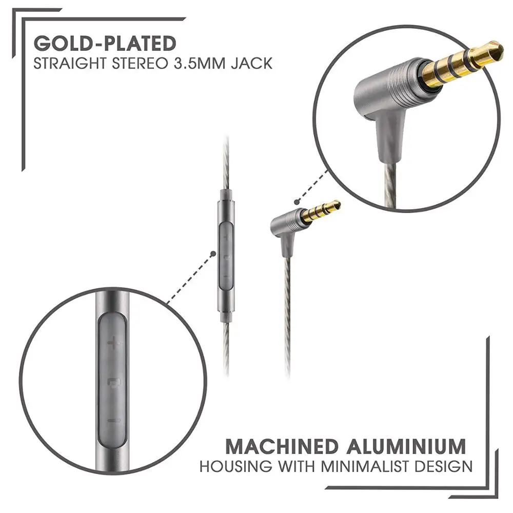 SoundMAGIC E11C Earphones Wired Noise Isolating in