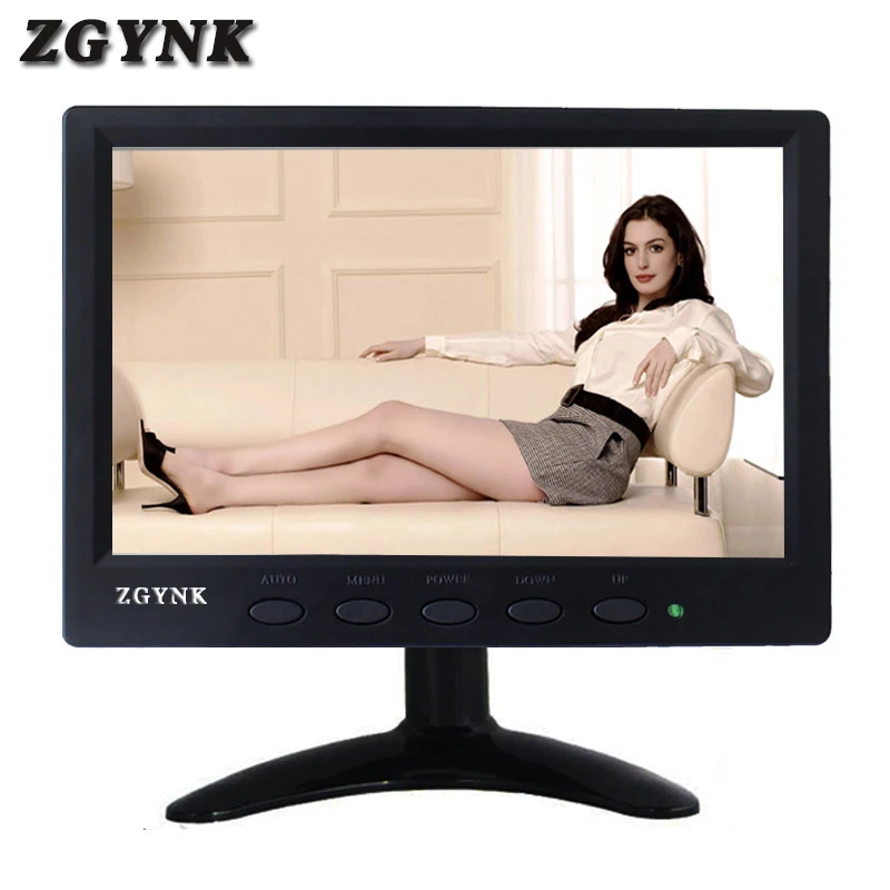  7 Inch BNC monitor Small LCD Monitor/HDMI Lcd Monitor Portable LCD Monitor With BNC/VGA/HDMI two Sp