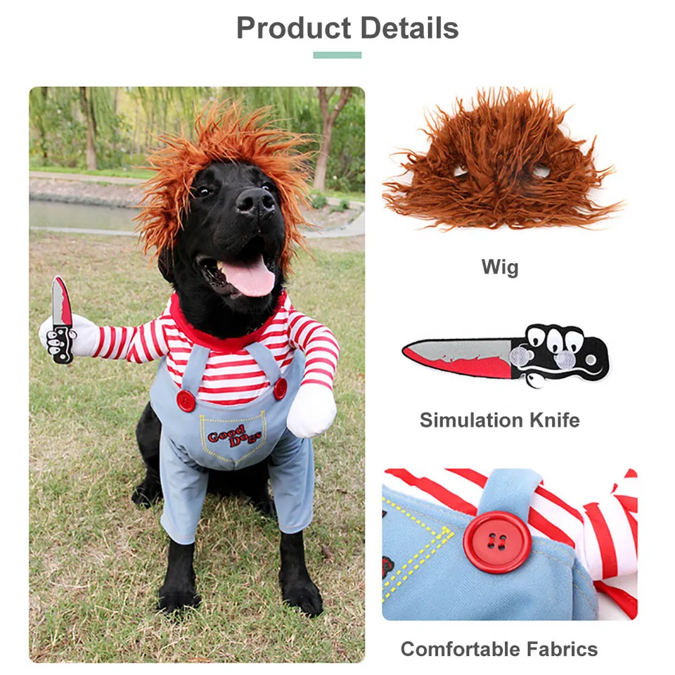 deadly doll dog costume