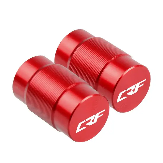 For HONDA CRF 150 250 450 CRF150 R/F CR450 R/X/RX CRF230F CRF250 R/X/L/M Dirt Bike CNC Vehicle Wheel Tire Valve Stem Caps Covers red