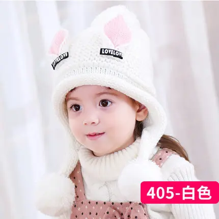 Pudcoco/2019 детская вязаная шапочка зимняя шапка тамбурной вязки для мальчиков и