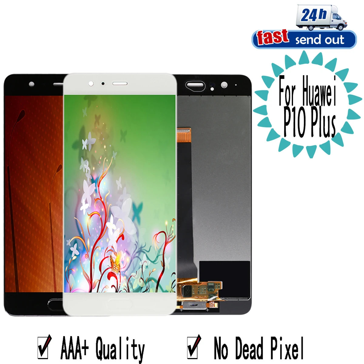 5 &quotЖК-дисплей для Huawei P10 плюс ЖК-дисплей VKY-L09 VKY-L29 VKY-AL00 сенсорный экран дигитайзер