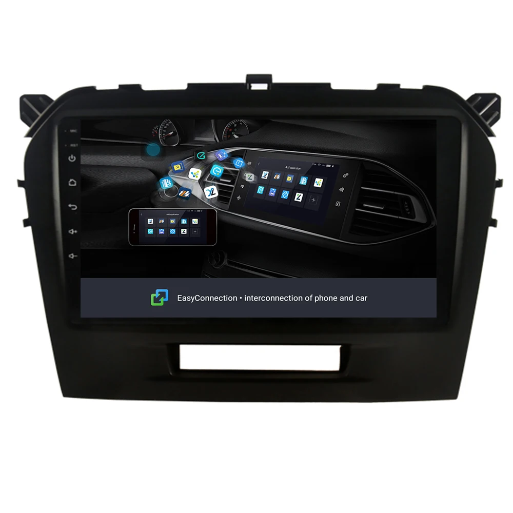 Excellent 9 "2.5D Car DVD Multimedia player For Suzuki  Grand Vitara 2016 2017 2018 2019+ Android 9.0 Radio Tape Recorder Navigation GPS 3