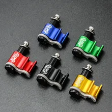 

5+1PCS Bicycle Cable Guide Hydraulic Brake Line Holder Hose Wire Clips Clamps Frame Organizer Stainless Steel Screw