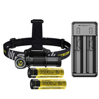 

NITECORE UT32 Dual Outputs Headlight 5700K Cool White 3000K Warm White max 1100 lumen Search Rescue Headlamp bike head light