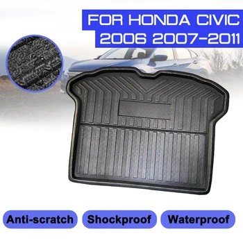 

For Honda Civic 2006 2007 2008 2009 2010 2011 Car Rear Trunk Boot Mat Waterproof Floor Mats Carpet Anti Mud Tray Cargo Liner