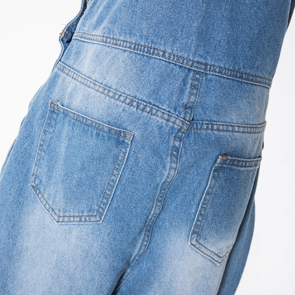 Новые женские повседневные джинсовые подтяжки большого размера с дырками и принтом, женские трендовые свободные джинсы, женские комбинезоны, женские комбинезоны