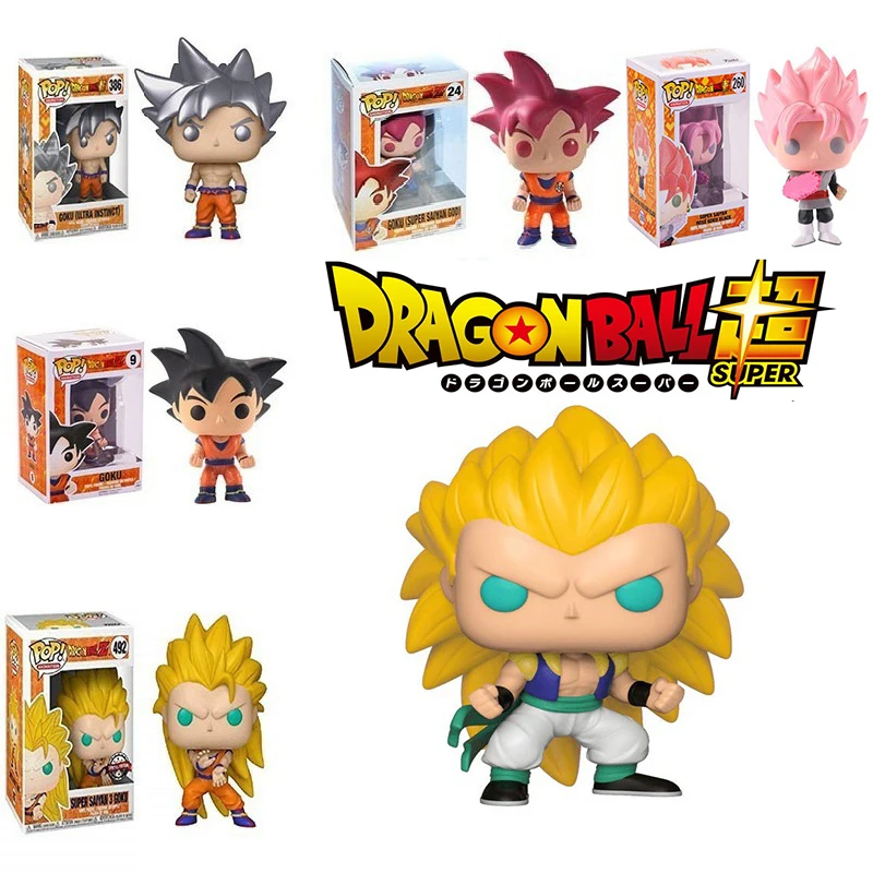 Funko Pop Dragon Ball Сон Гоку серия экшн figma Рождественский подарок Детская модель кукла игрушка