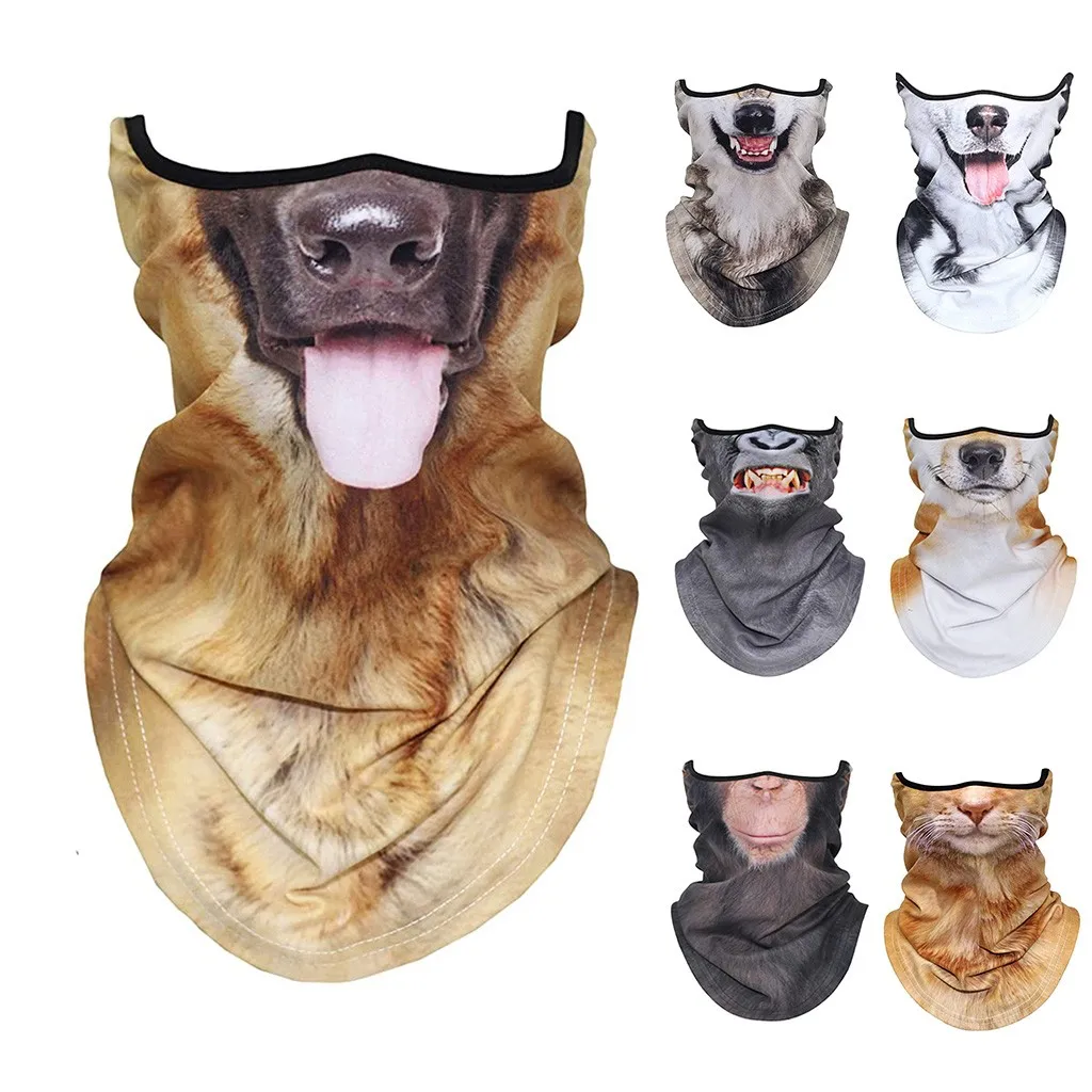

Fashion Cotton Reusable Washable Cycling Motorcycle Head Scarf Neck Warmer Face Ski Balaclava Headband For Outdoor