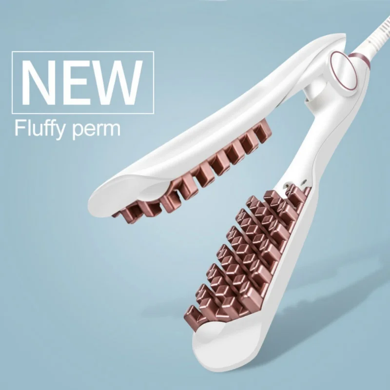 

2019 Corrugated Hair Crimping Iron Splint Hair Fluffy Artifact Corn Perm Styling Tool Men and Women Do Not Hurt Hair Curlers