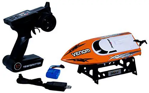 None Udirc Venom UDI001-O 2,4 ГГц высокоскоростной пульт дистанционного управления электрическая лодка(оранжевый