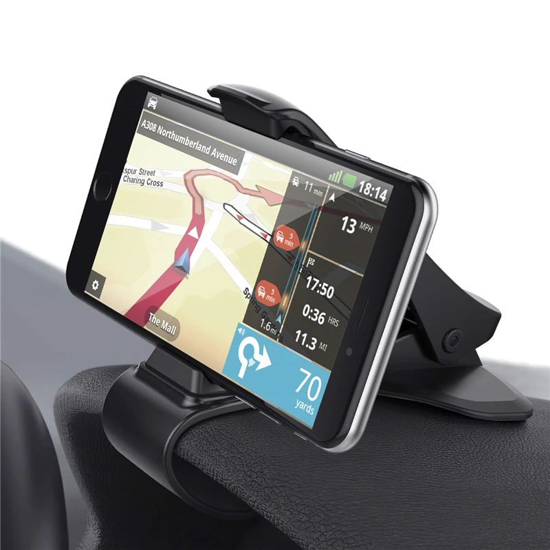 

6.5inch Car Phone Holder Dashboard Mount Stand Support Smartphone Voiture Auto Telephone Clip GPS Mobile Phone Display Bracket