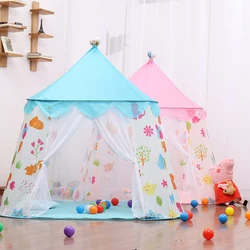 Tente Portable pour enfants, jouets d'intérieur, maison de jeu pour bébés, Tipi, château de princesse 