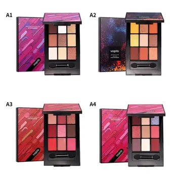 

9-color Three-dimensional Eyeshadow Palette Long-lasting Waterproof Smudge-proof Shimmer Matte Eye Shadow Bw